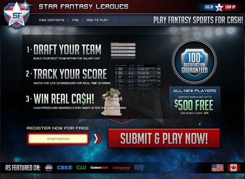 Star Fantasy Leagues Daily Fantasy Sports