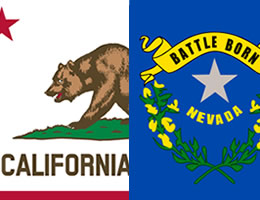 California Online Poker Legislation, Nevada Poker Revenues Drop