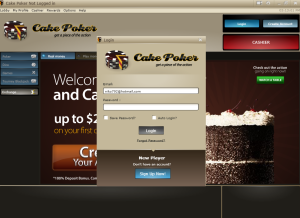 Cake Poker Login