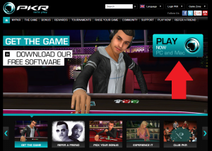 PKR.com Screenshot