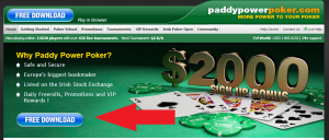 Paddy Power Poker Screenshot