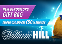 William Hill’s New Depositors Gift Bag